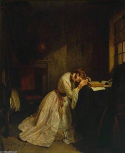Clarissa Harlowe In The Prison Room Of The Sheriff's Office