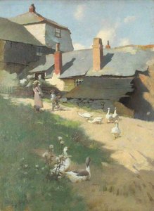 The Farmhouse Summer Day