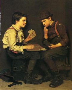 The Little Joker — John George Brown