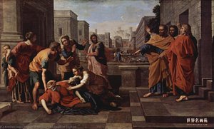 The Death Of Saphire — Nicolas Poussin, Baroque