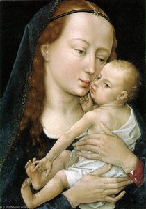Virgin And Child — Goswijn Van Der Weyden