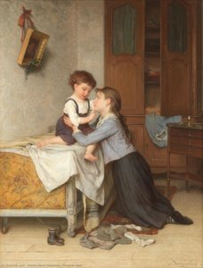 Sisterly Care — Andre Henri Dargelas