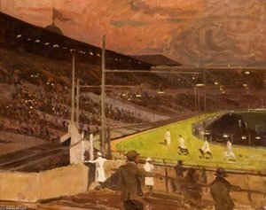 Study For 'the Parade Of Dogs At Wembley'