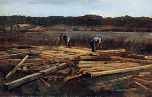 Building Site At Wesslingersee — Вильгельм Трюбнер