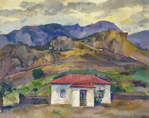Gurzuf. Mountain Landscape. — Pyotr Konchalovsky
