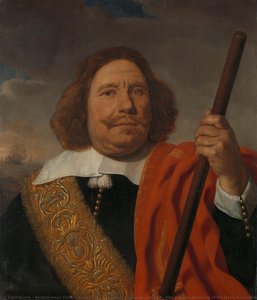 Egbert Meeuwsz Cortenaer (1605-65), Vice Admiral, Admiralty Of The Maas, Rotterdam, Bartholomeus Van Der Helst, C. 1660 — Bartholomeus Van Der Helst