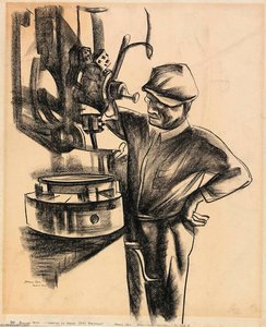 Boring Mill — Howard Cook