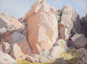 Cliffs And Rocks — Henry Young Alison