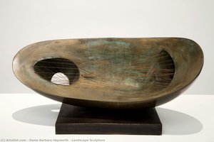Landscape Sculpture — Barbara Hepworth