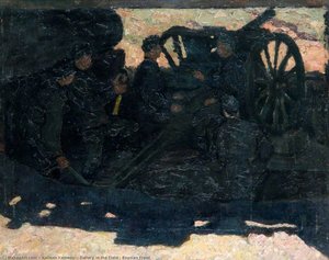 Battery in the Field, Russian Front