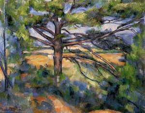 Large Pine And Red Earth — Pol Sezan, Post-impressionism