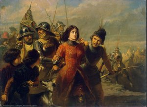 Capture Of Joan Of Arc — Adolphe Alexandre Dillens, Academic Art