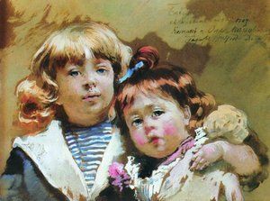 Konstantin And Olga Makovsky — Konstantin Yegorovich Makovsky