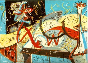 Figura Stenográfica — Jackson Pollock
