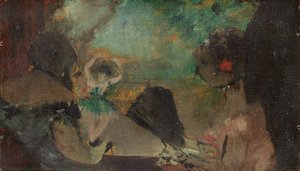 The Loge — Edgar Degas, Realist Impressionism