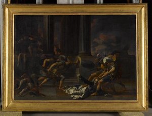 Cassandre Tirée Hors Du Temple De Pallas — Antoine Rivalz