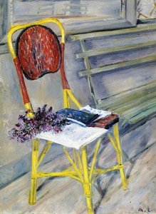 Wicker Chair — Mikhail Fiodorovich Larionov