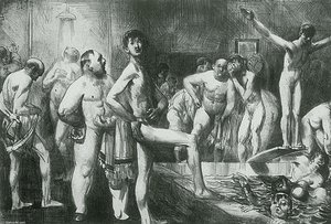Business-men's Bath — George Wesley Bellows