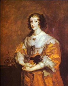 Queen Henrietta Maria — Sir Anthony Van Dyck