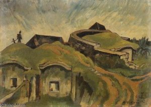 Okinawan Burial Caves — Léonard Tsuguharu Foujita