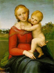 Madonna Und Kind — Raffael