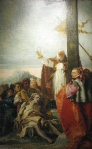 Encontrando La Vera Cruz — Jacopo Tintoretto, Barroco