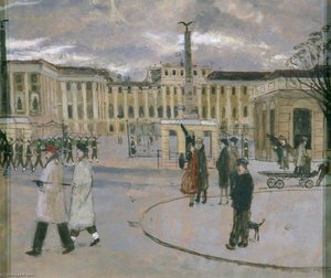 Cold Day, Schönbrunn, Vienna, Austria — Carel Victor Morlais Weight
