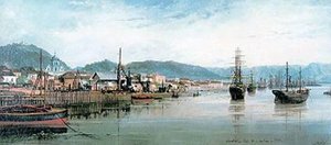 Português Santos As Obras Do Cais — Benedito Calixto