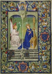 Annunciation — Limbourg Brothers