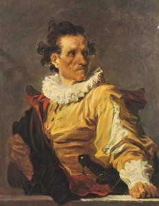 Porträt Eines Mannes (der Krieger) — Jean-honoré Fragonard