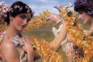 When Flowers Return — Lourens Alma Tadema