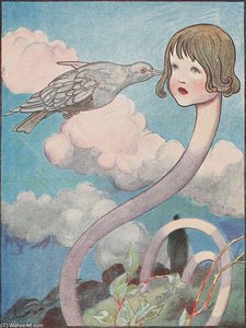 A Large Pigeon Had Flown Into Her Face — Charles Robinson