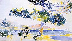 Saint-clair Landscape — Henri Edmond Cross