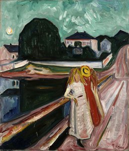 Girls On The Pier — Edvard Munch, Edvard Munch