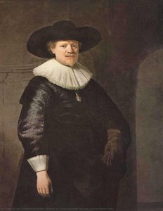 Portrait Of A Man (possibly The Poet Jan Harmensz Krul) — Rembrandt Peale