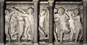 Cantoria (detail) — Donatello