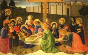 Lamentation Over The Dead Christ — Fra Angelico, Early Renaissance