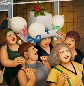 Hen Party Ii — Beryl Cook