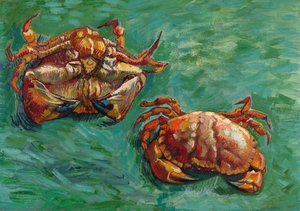 Two Crabs — Vincent Willem Van Gogh, Post-impressionism
