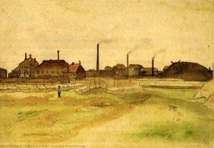Coalmine In The Borinage — Vincent Willem Van Gogh