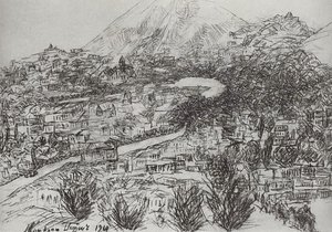 Armenian Village — Martiros Sarian