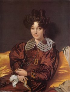Madame Marie Marcotte — Jean-auguste-dominique Ingres