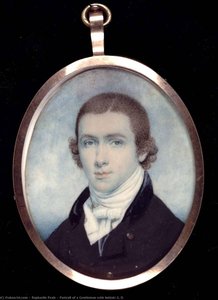Portrait Of A Gentleman With Initials G. D — Raphaelle Peale