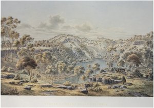 Crater Mount Eccles, Victoria. — Eugene Von Guérard