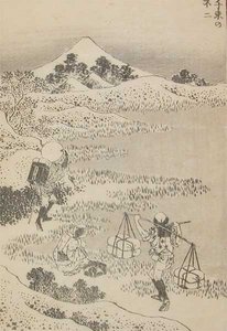 Fuji Aus Senzoku — Katsushika Hokusai