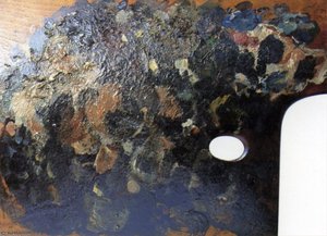 La Palette D'honoré Daumier The Pallet Of Honore Daumier — Honoré Daumier