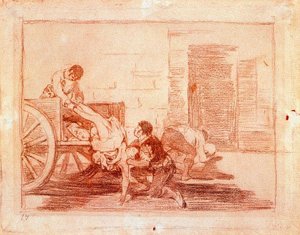 Carretadas Al Cementerio 1 — Francisco José De Goya Y Lucientes