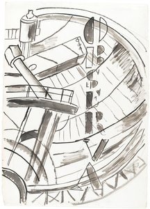 The Observatory, Study For The City — Fernand Léger