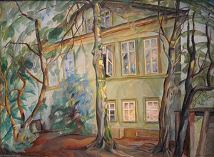 House Under The Trees — Boris Dmitrievich Grigoriev