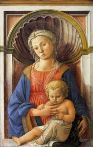 Madonna And Child — Filippo Di Tommaso Lippi, Early Renaissance